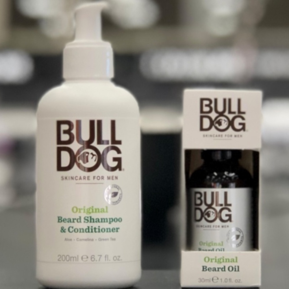 Men's Bath & Body Beard Grooming Kit with Barbers Face Towel